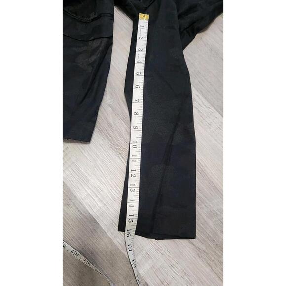 Express Camo Blazer Suit Jacket Slim 40s / 40C Black Camouflage - Picture 8 of 9